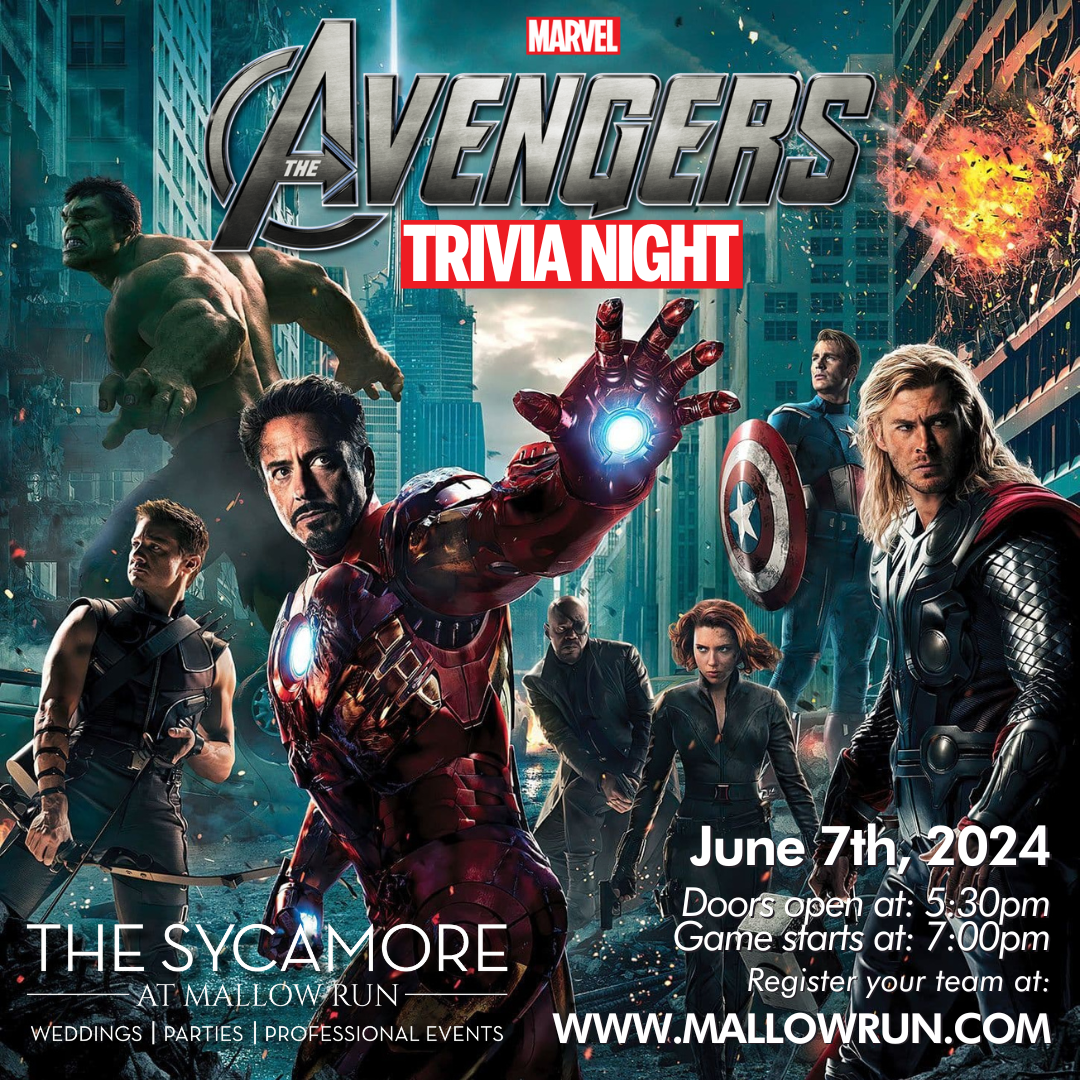 Avengers Trivia Night (Instagram Post)