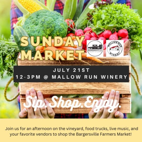 Sunday Market Mallow Run Winery