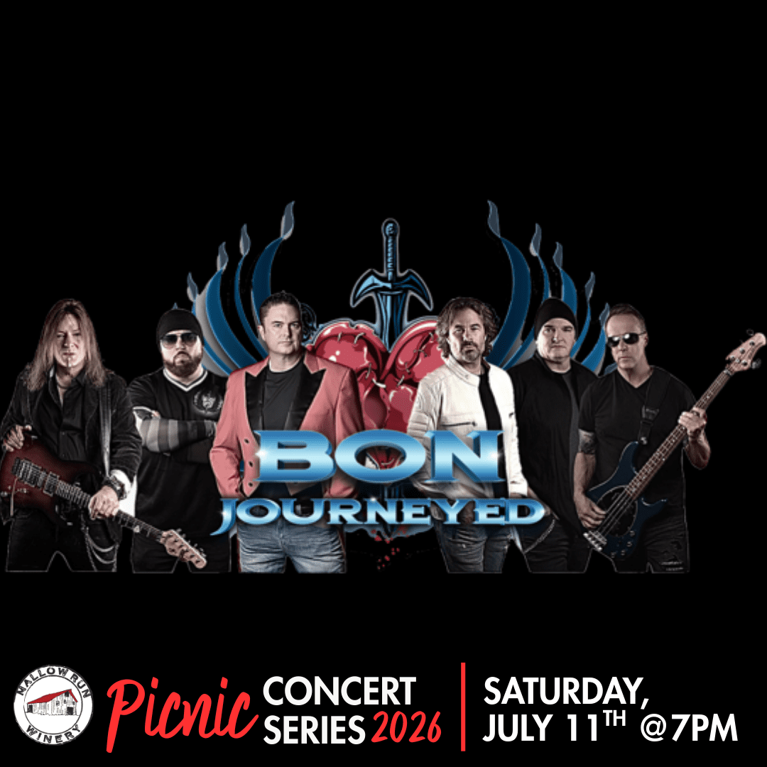 2026 Picnic Concert Series: Bon Journeyed – Mallow Run Winery