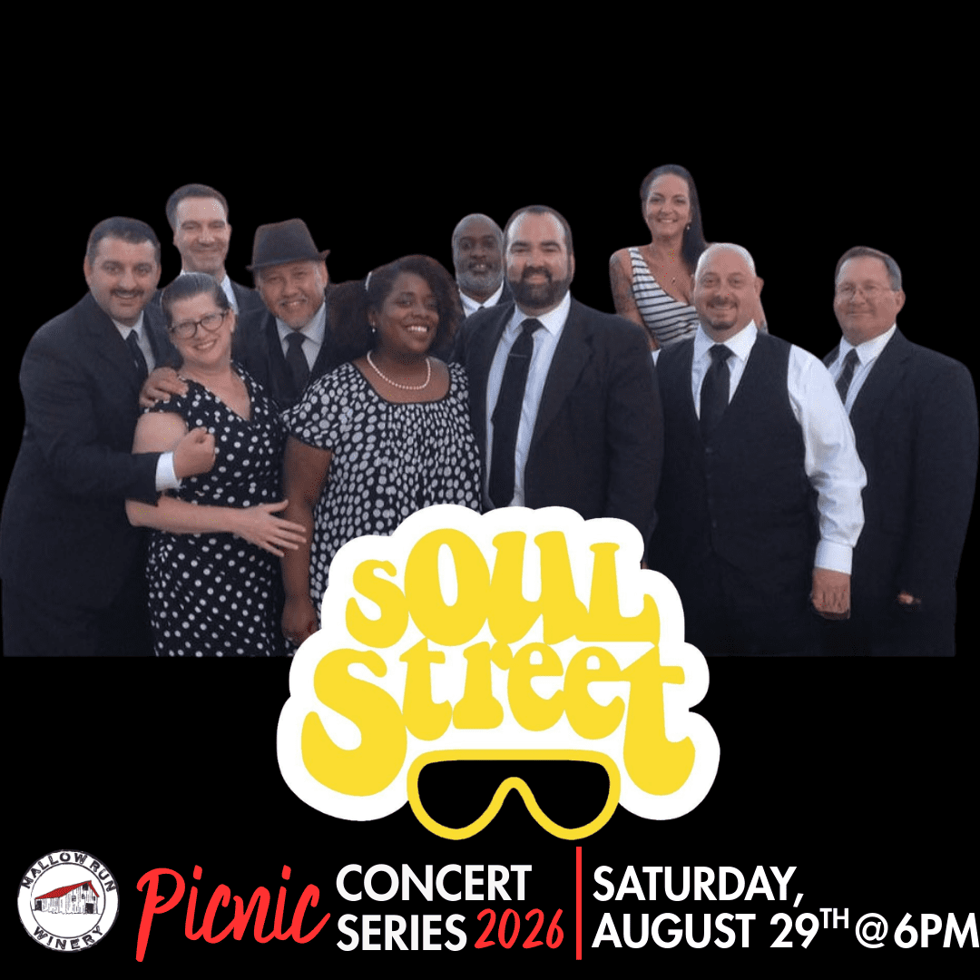 2026 Picnic Concert Series: Soul Street – Mallow Run Winery